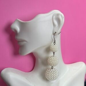 Stef Elegant Pearl Drop Earrings